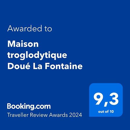 Maison Troglodytique Doue La Fontaine Zewnętrze zdjęcie