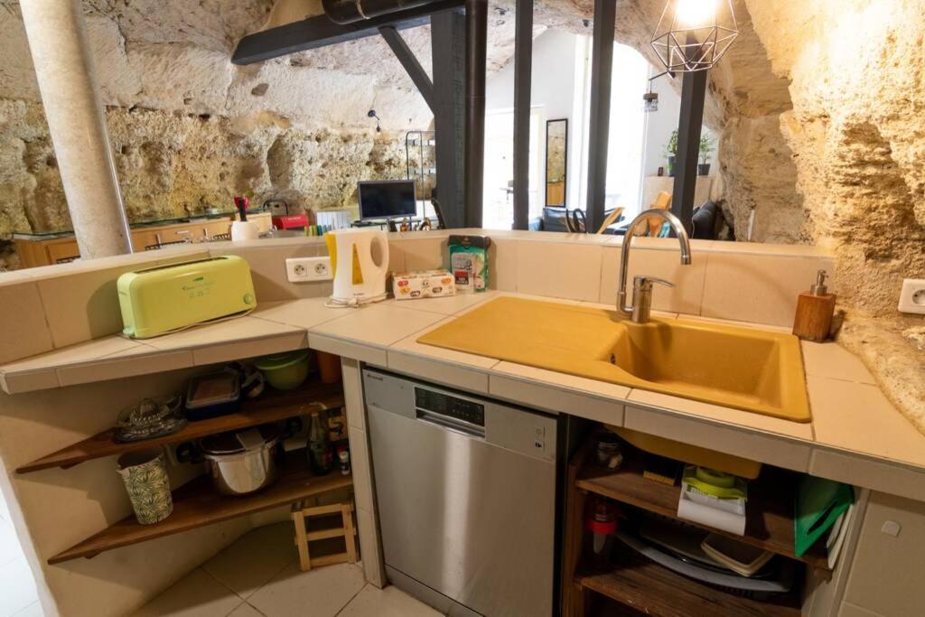 Maison Troglodytique Doue La Fontaine Zewnętrze zdjęcie