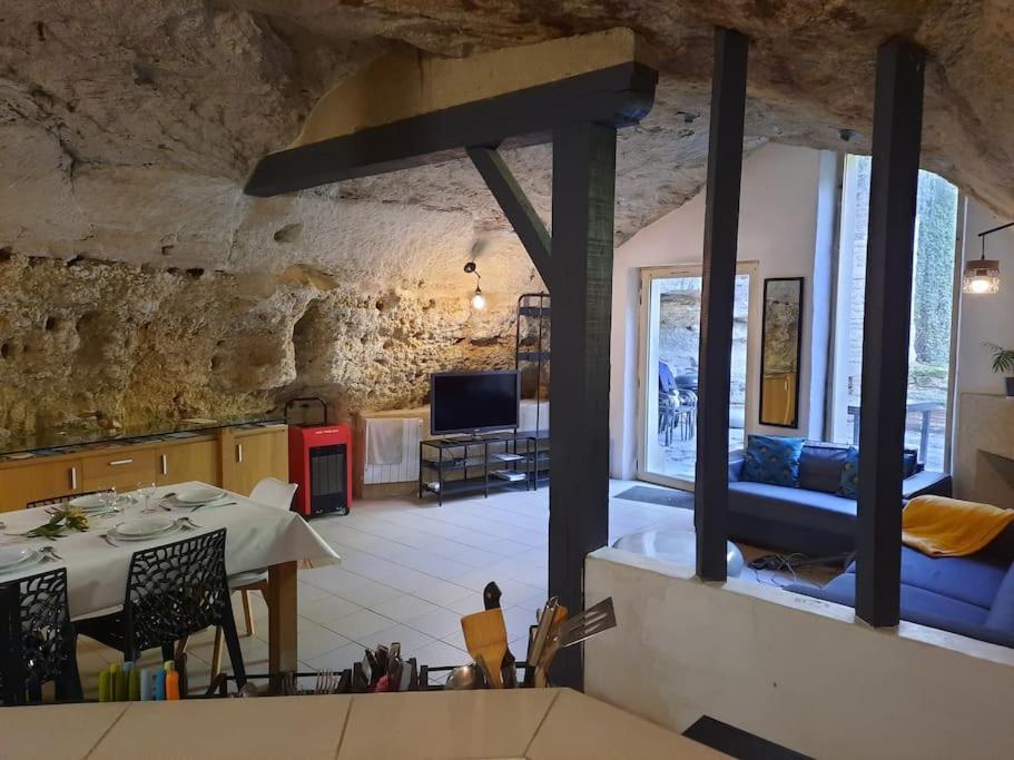Maison Troglodytique Doue La Fontaine Zewnętrze zdjęcie