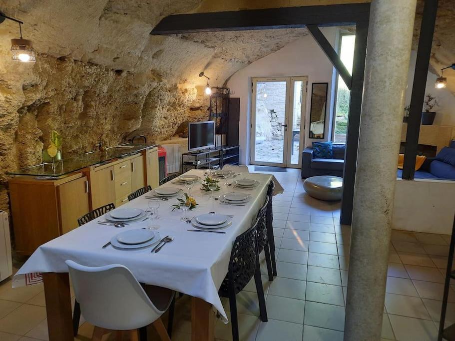 Maison Troglodytique Doue La Fontaine Zewnętrze zdjęcie
