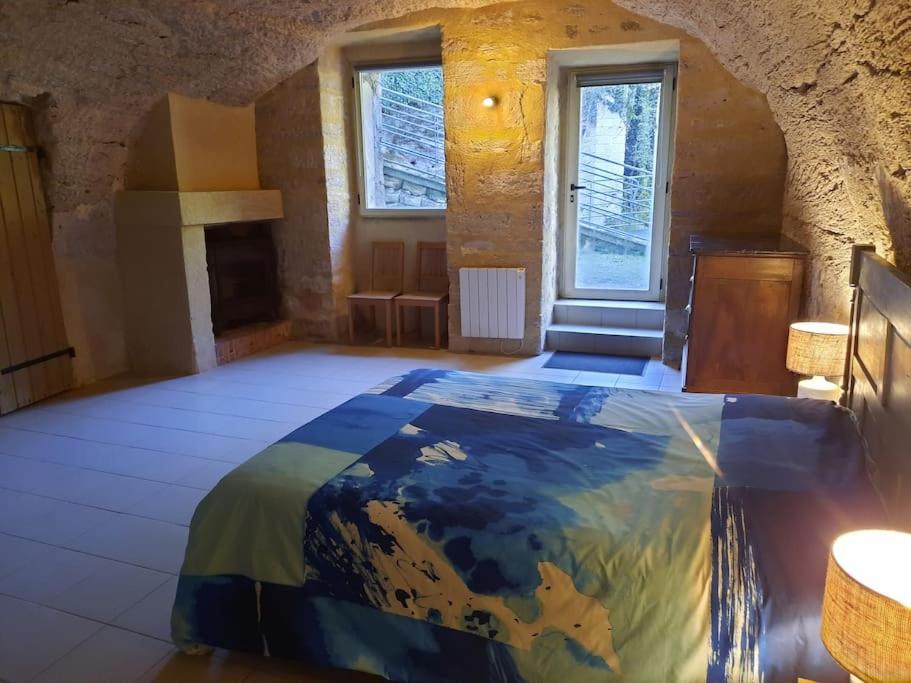Maison Troglodytique Doue La Fontaine Zewnętrze zdjęcie